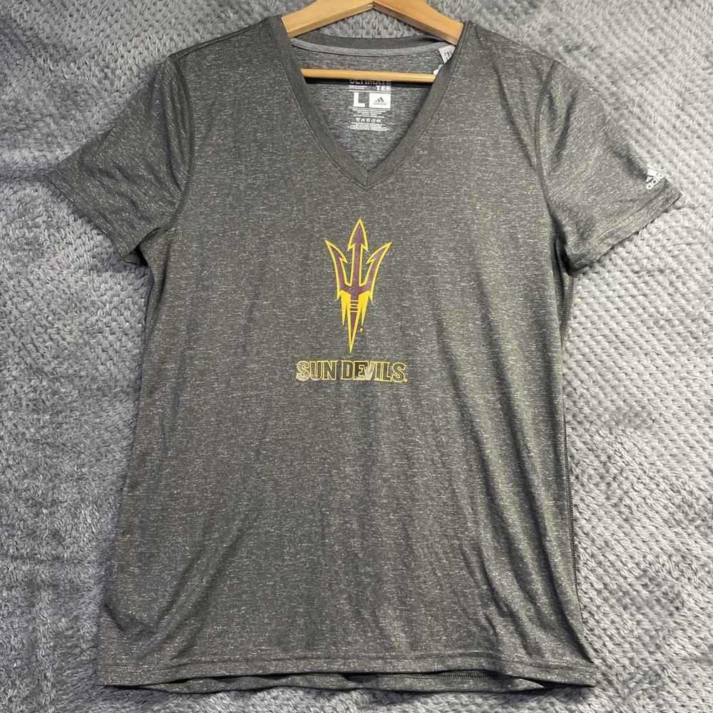 Arizona State Sun Devils Brand New Ultimate T Large Women's Adidas T-Shirt #385
